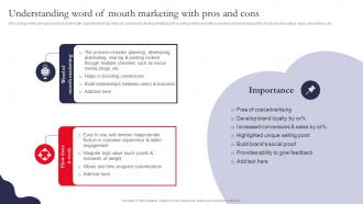 Understanding Word Of Mouth Marketing With Driving Organic Traffic Through Social Media MKT SS V