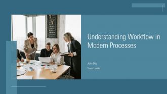 Understanding Workflow In Modern Processes PPT Mockup ACP