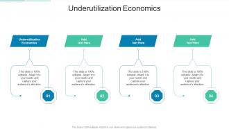 Underutilization Economics In Powerpoint And Google Slides Cpb