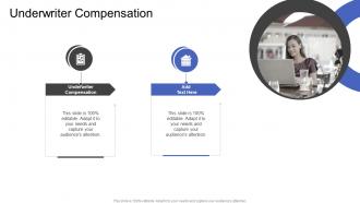 Underwriter Compensation In Powerpoint And Google Slides Cpb