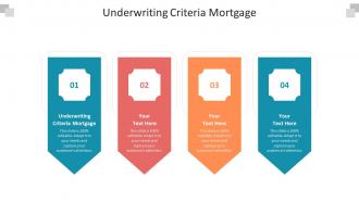Underwriting criteria mortgage ppt powerpoint presentation pictures design cpb