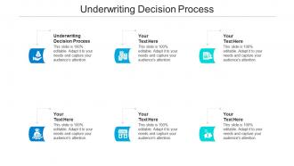 Underwriting decision process ppt powerpoint presentation show objects cpb