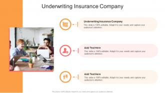 Underwriting Insurance Company In Powerpoint And Google Slides Cpb