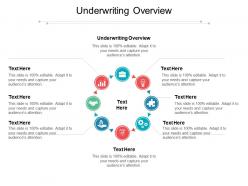 Underwriting overview ppt powerpoint presentation styles templates cpb