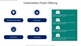 Underwritten Public Offering In Powerpoint And Google Slides Cpb