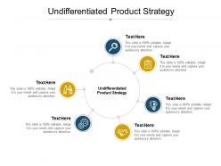 Undifferentiated product strategy ppt powerpoint presentation slides background images cpb