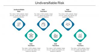 Undiversifiable Risk In Powerpoint And Google Slides Cpb
