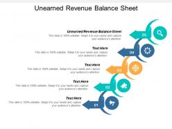 Unearned revenue balance sheet ppt powerpoint presentation professional show cpb