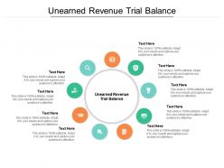 Unearned revenue trial balance ppt powerpoint presentation layouts background cpb