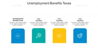 Unemployment benefits texas ppt powerpoint presentation portfolio example cpb