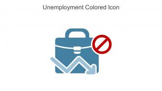Unemployment Colored Icon In Powerpoint Pptx Png And Editable Eps Format