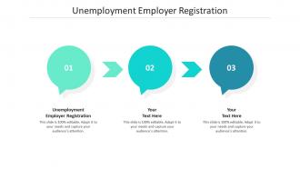 Unemployment employer registration ppt powerpoint presentation show cpb
