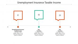Unemployment insurance taxable income ppt powerpoint presentation pictures file formats cpb