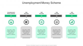 Unemployment Money Scheme In Powerpoint And Google Slides Cpb