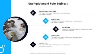 Unemployment Rate Business In Powerpoint And Google Slides Cpb