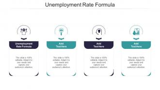 Unemployment Rate Formula In Powerpoint And Google Slides Cpb
