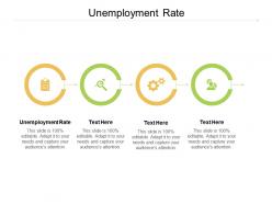 Unemployment rate ppt powerpoint presentation portfolio master slide cpb