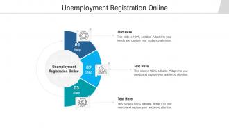 Unemployment registration online ppt powerpoint presentation slides format cpb