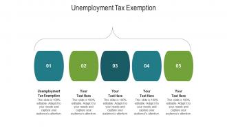 Unemployment tax exemption ppt powerpoint presentation summary professional cpb