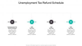 Unemployment Tax Refund Schedule In Powerpoint And Google Slides Cpb
