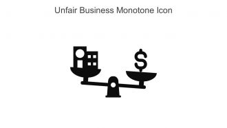 Unfair Business Monotone Icon In Powerpoint Pptx Png And Editable Eps Format