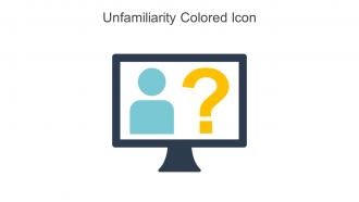 Unfamiliarity Colored Icon In Powerpoint Pptx Png And Editable Eps Format