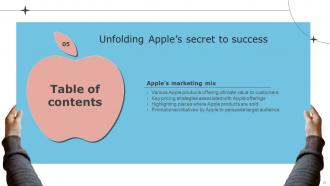 Unfolding Apples Secret To Success Branding CD V Aesthatic Good