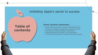 Unfolding Apples Secret To Success Branding CD V Professionally Unique