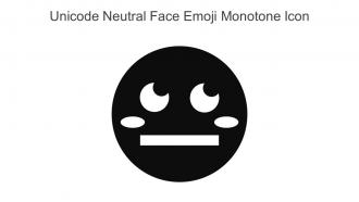 Unicode Neutral Face Emoji Monotone Icon In Powerpoint Pptx Png And Editable Eps Format