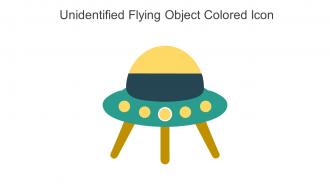Unidentified Flying Object Colored Icon In Powerpoint Pptx Png And Editable Eps Format
