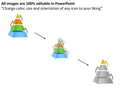 37912595 style layered pyramid 4 piece powerpoint presentation diagram infographic slide