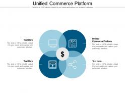 Unified commerce platform ppt powerpoint presentation ideas cpb