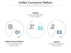 Unified commerce platform ppt powerpoint presentation layouts inspiration cpb