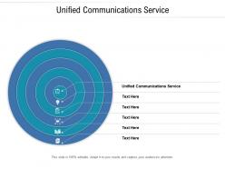 Unified communications service ppt powerpoint presentation summary ideas cpb