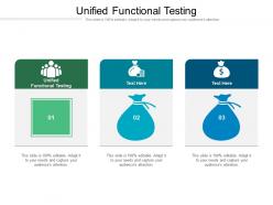 Unified functional testing ppt powerpoint presentation ideas good cpb