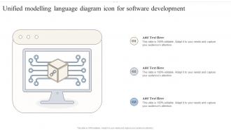 Unified Modelling Language Diagram Icon For Software Development