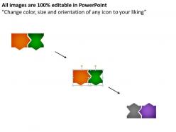 9010735 style puzzles matrix 1 piece powerpoint presentation diagram infographic slide
