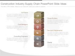 Unique construction industry supply chain powerpoint slide ideas