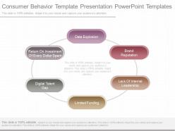 Unique Consumer Behavior Template Presentation Powerpoint Templates