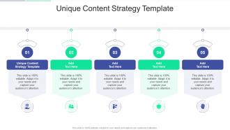 Unique Content Strategy Template In Powerpoint And Google Slides Cpb