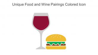Unique Food And Wine Pairings Colored Icon In Powerpoint Pptx Png And Editable Eps Format