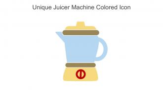 Unique Juicer Machine Colored Icon In Powerpoint Pptx Png And Editable Eps Format
