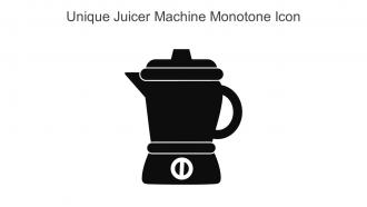 Unique Juicer Machine Monotone Icon In Powerpoint Pptx Png And Editable Eps Format