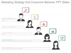 Unique marketing strategy and consumer behavior ppt slides