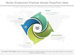 Unique Monitor Employment Practices Sample Powerpoint Ideas