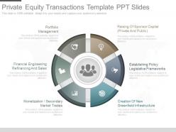 Unique Private Equity Transactions Template Ppt Slides
