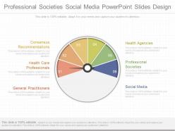 Unique professional societies social media powerpoint slides design