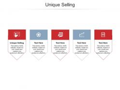 Unique selling ppt powerpoint presentation infographic template good cpb