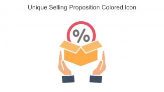 Unique Selling Proposition Colored Icon In Powerpoint Pptx Png And Editable Eps Format