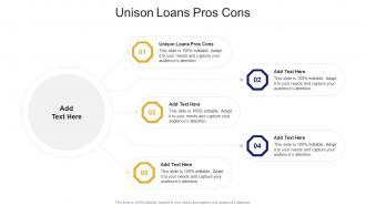 Unison Loans Pros Cons In Powerpoint And Google Slides Cpb